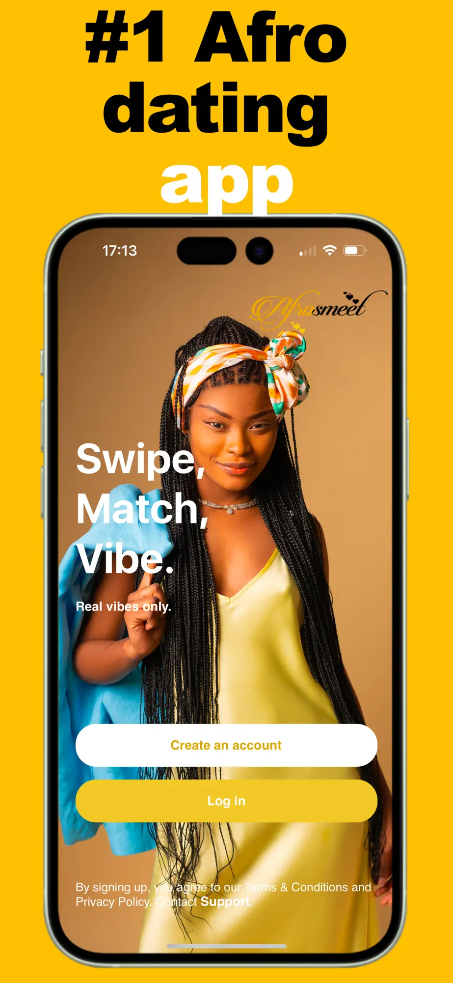 AfrosMeet – Black Dating App Screenshot 1