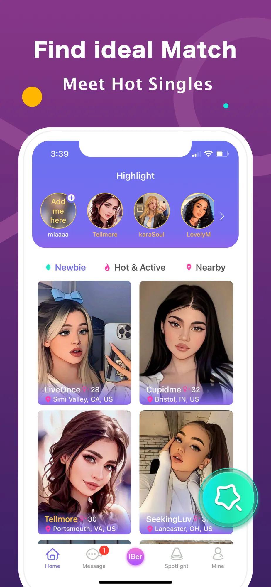 casualMeet Screenshot 1