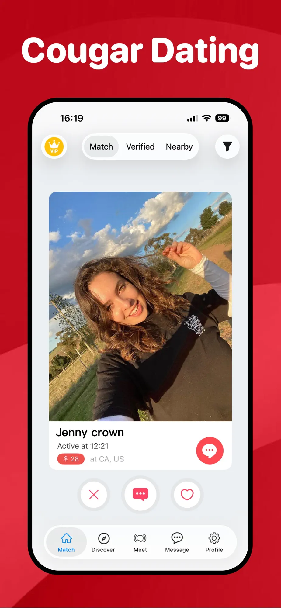 Cougar Dating Screenshot 1