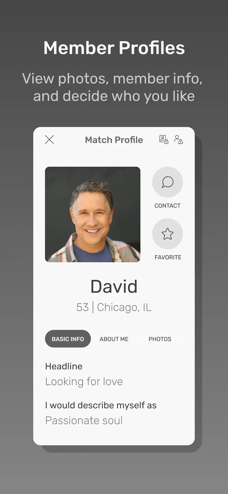 Dating a Widower App Screenshot 3