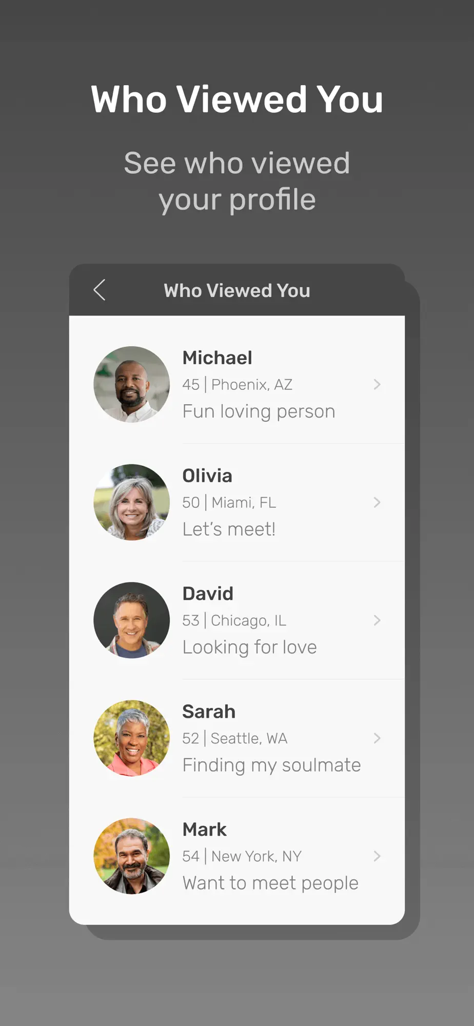 Dating a Widower App Screenshot 5