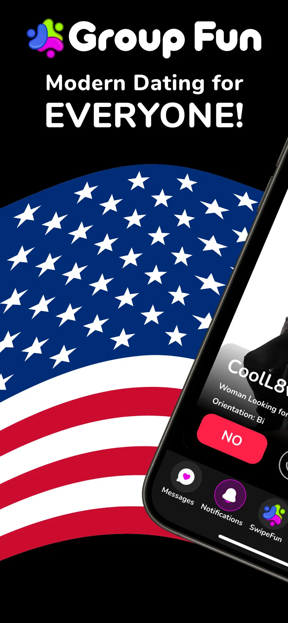 GroupFun – Modern Dating Screenshot 1