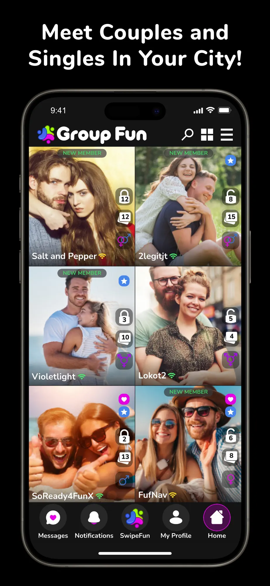 GroupFun – Modern Dating Screenshot 4
