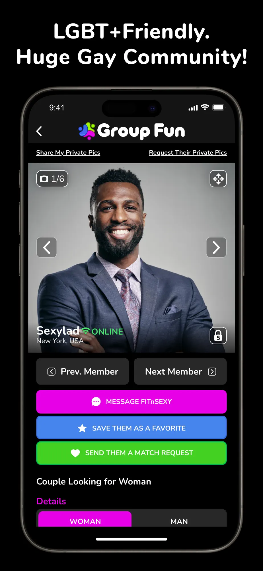 GroupFun – Modern Dating Screenshot 5