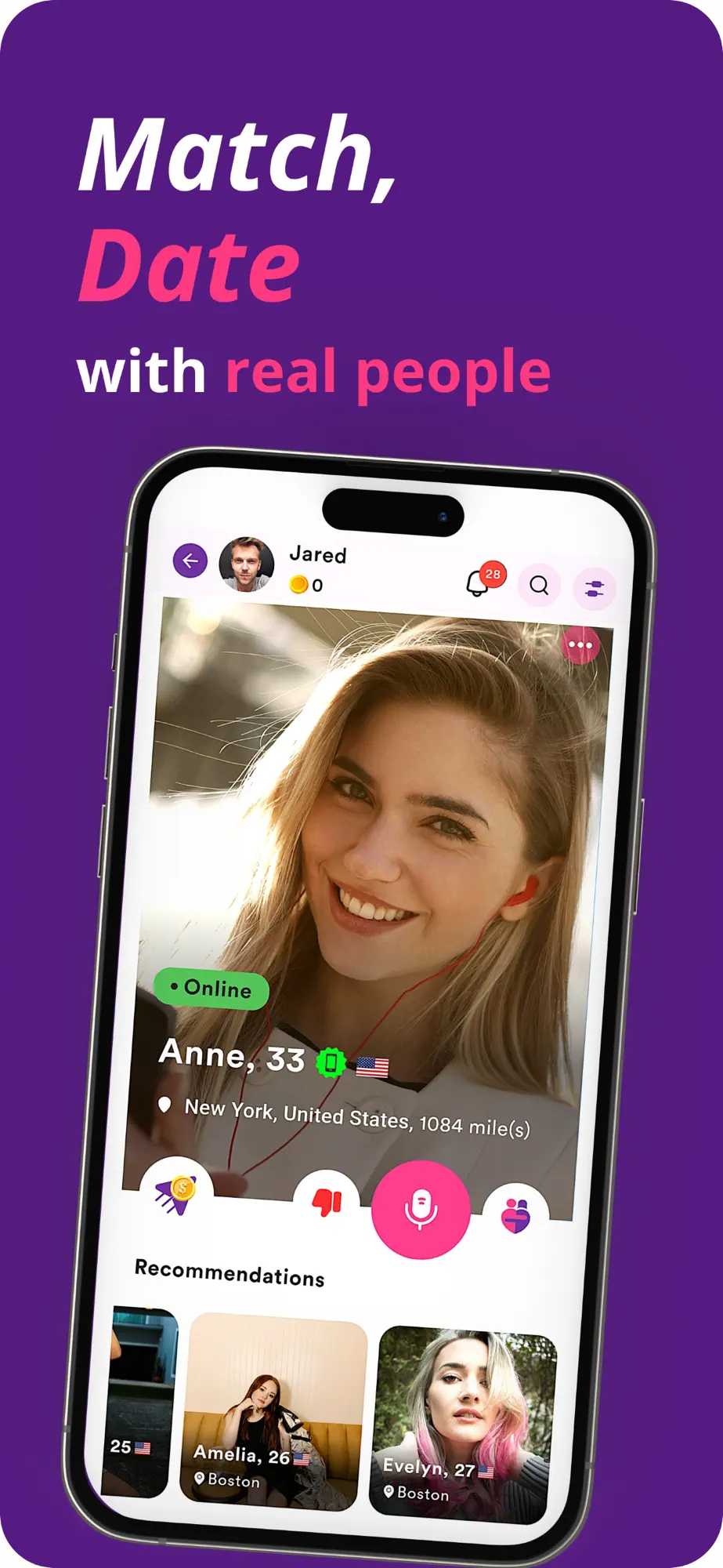 Huggify – Dating, Meet & Date Screenshot 2