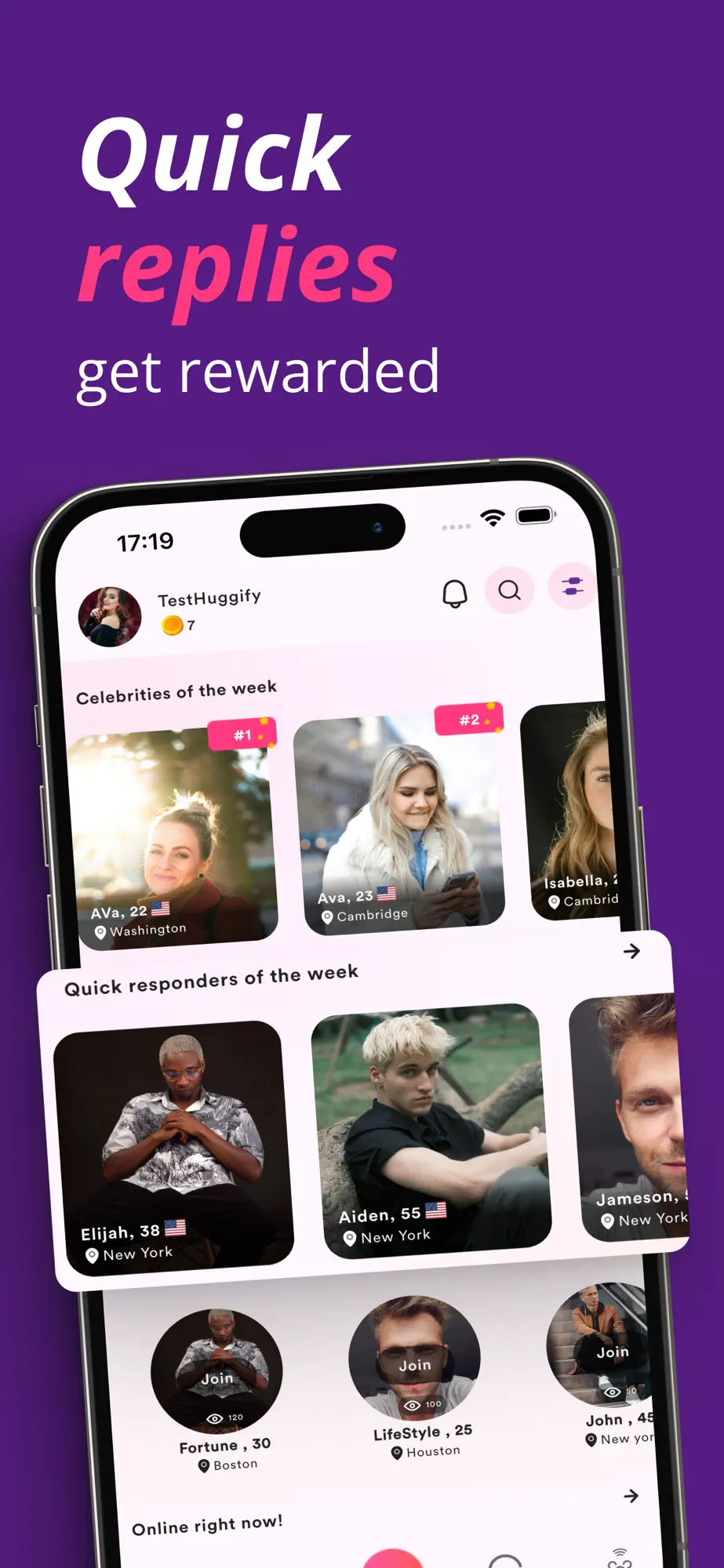 Huggify – Dating, Meet & Date Screenshot 3