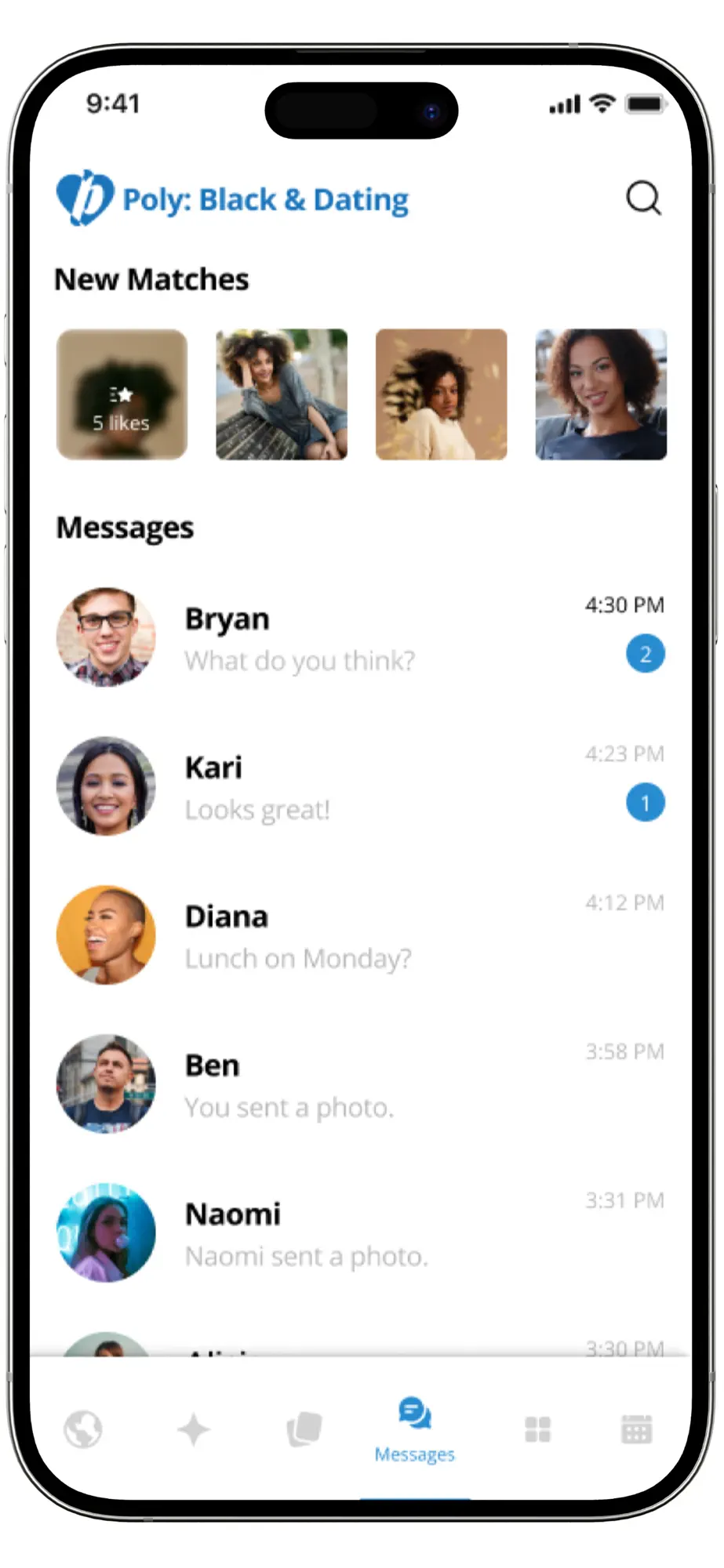 Poly Black Dating Screenshot 3