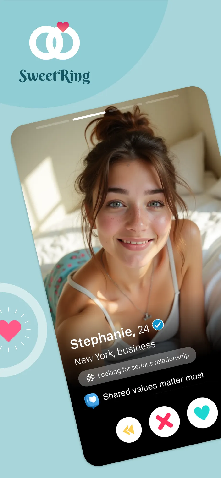 SweetRing — Dating App Screenshot 1