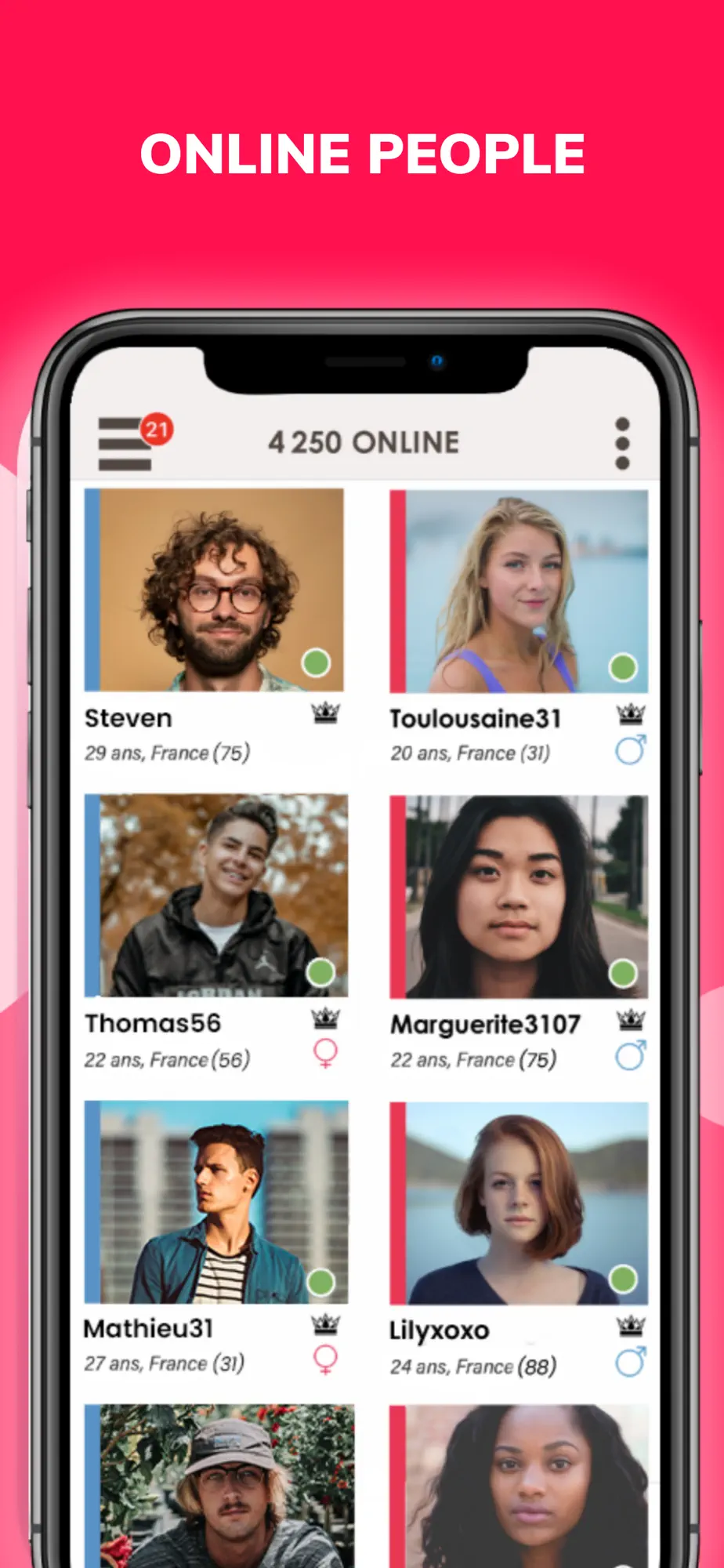 Tchatche – Chat and Dating Screenshot 1
