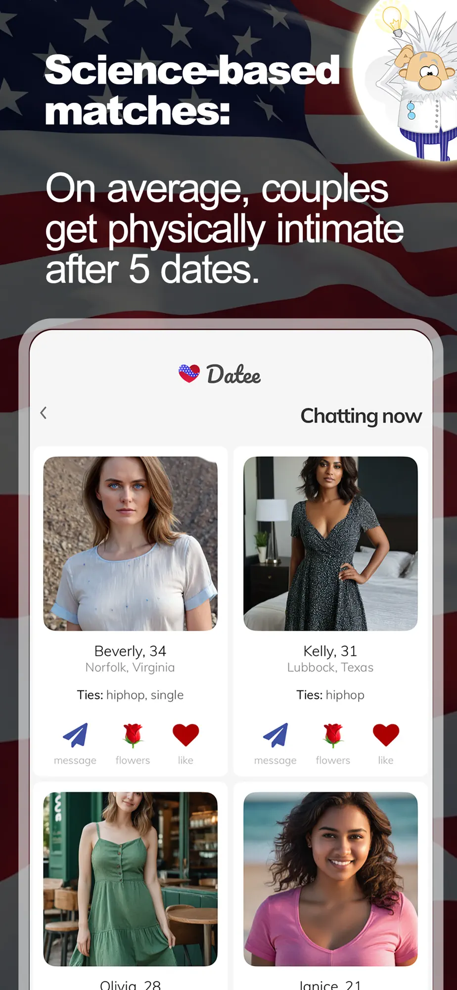 USA Dating – Datee Screenshot 4