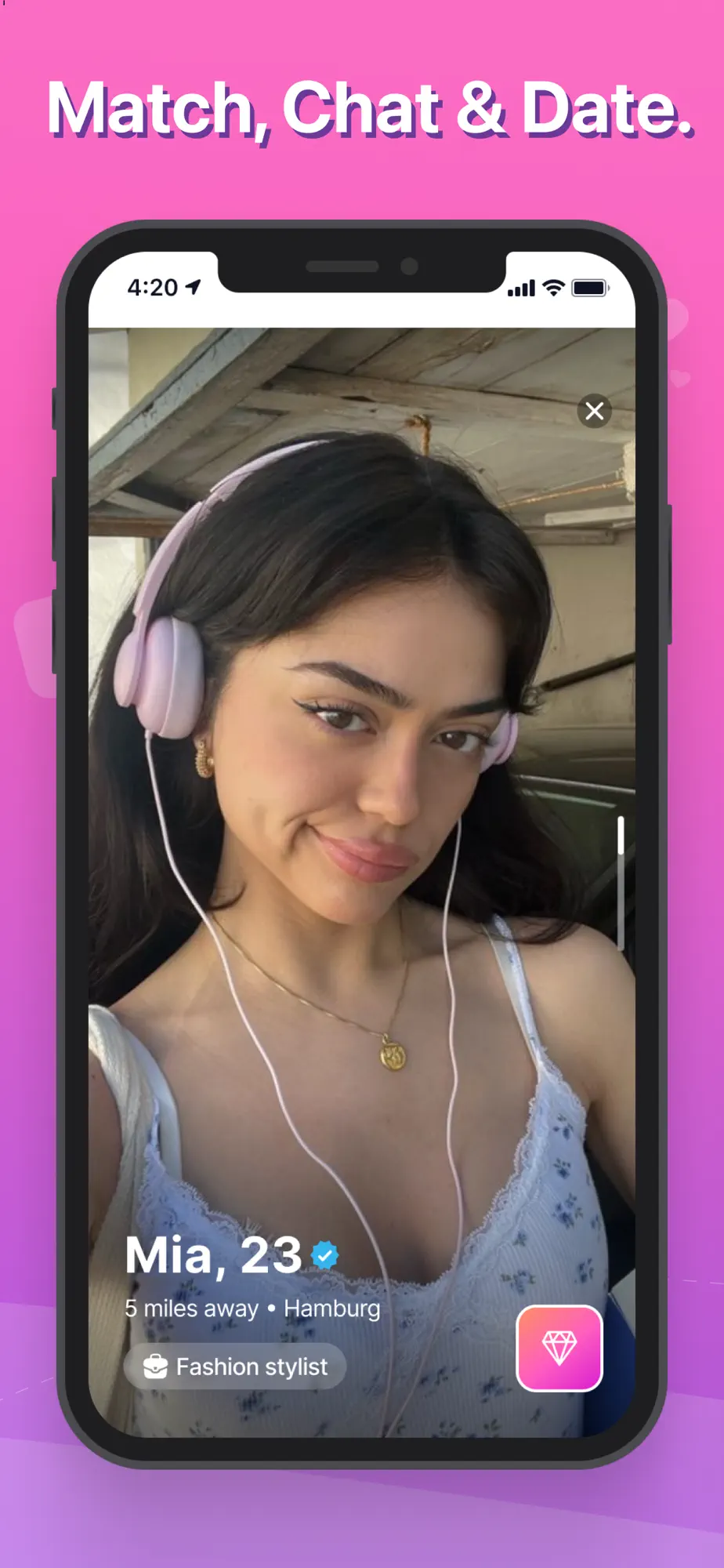 Vibe dating Screenshot 1