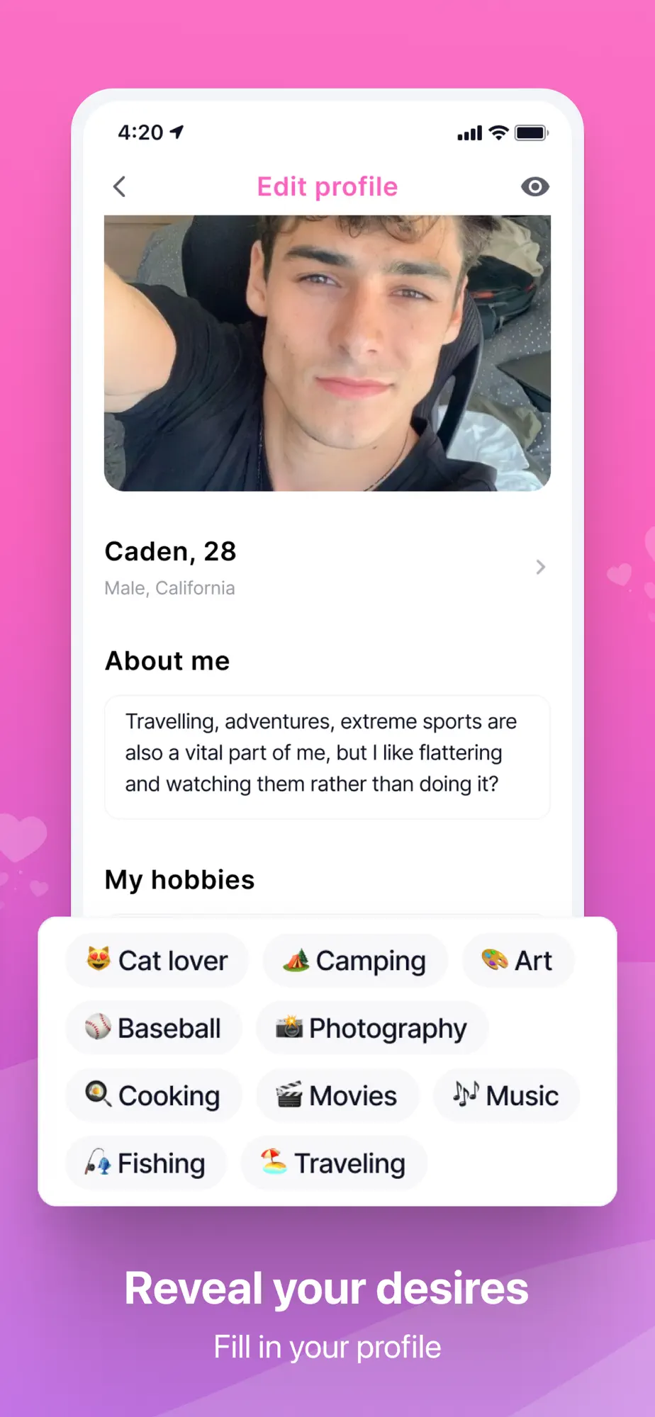 Vibe dating Screenshot 4