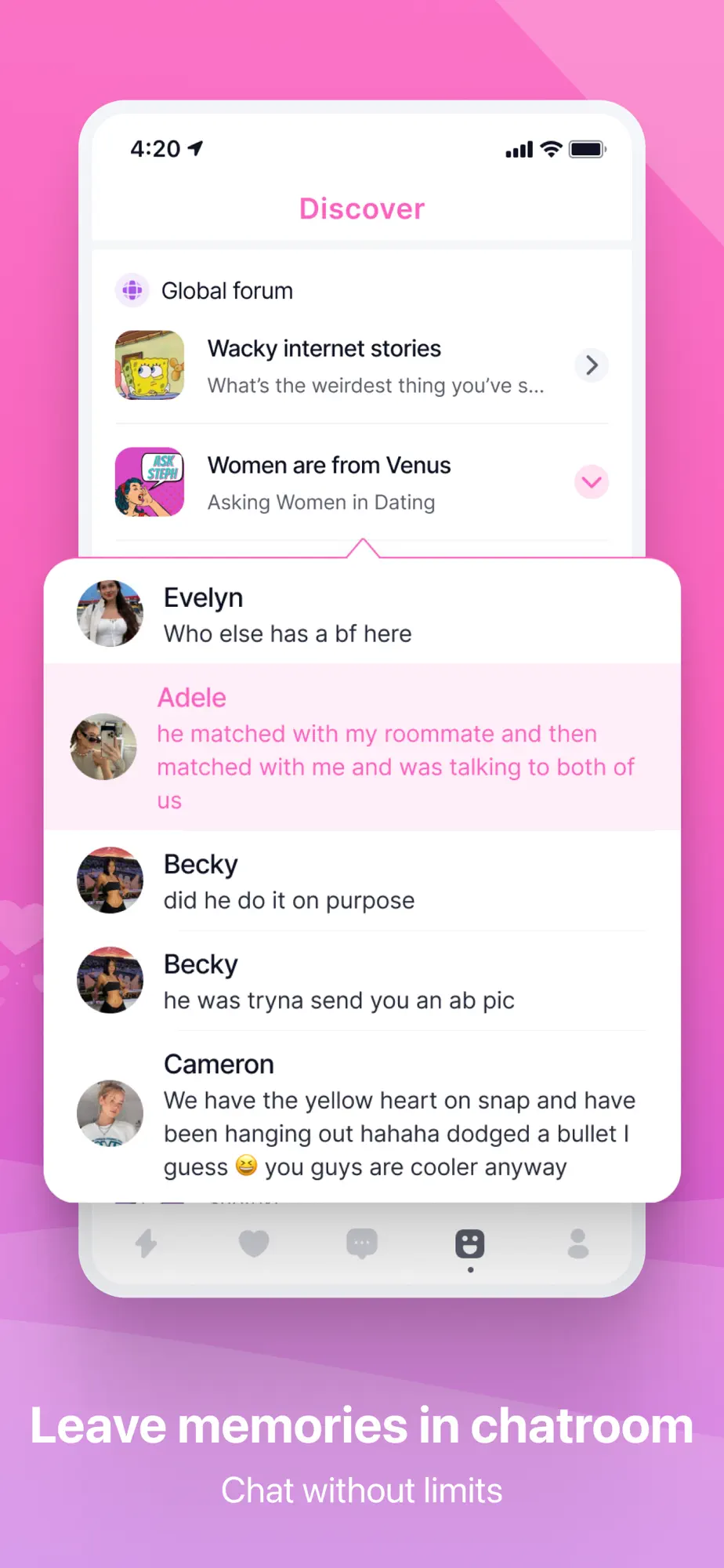 Vibe dating Screenshot 6