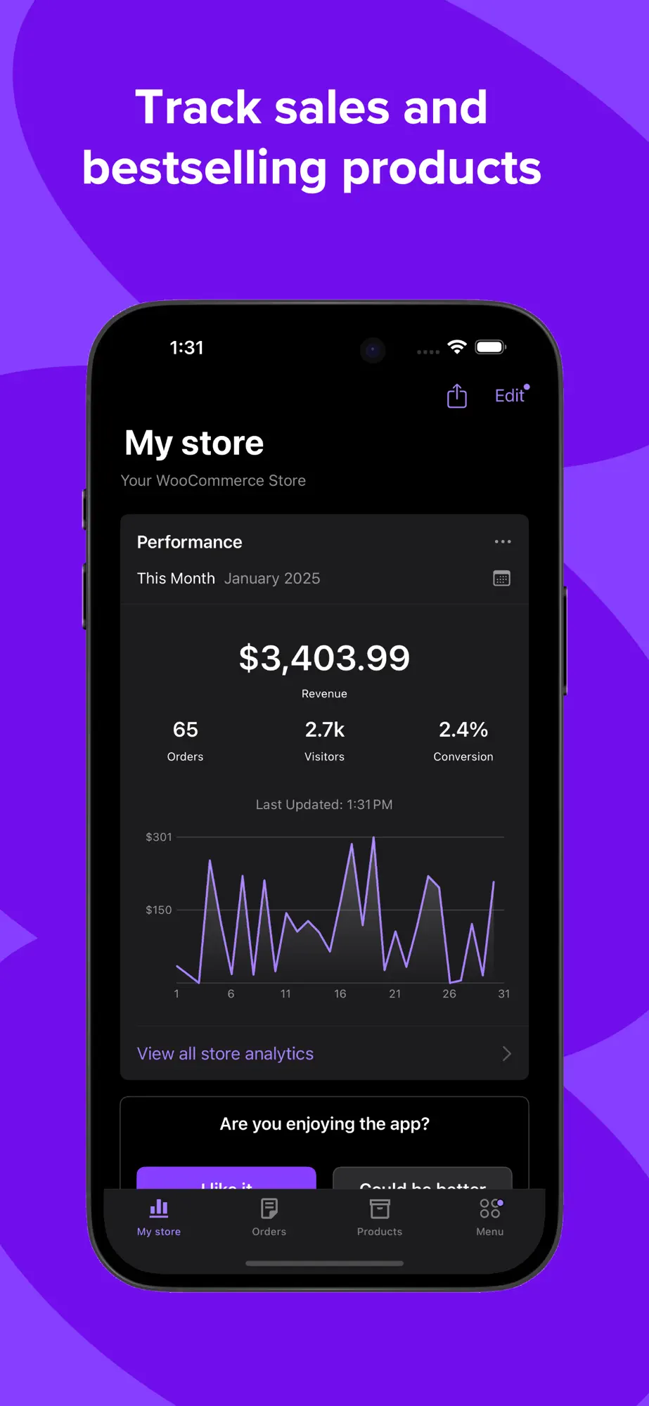 WooCommerce Screenshot 1
